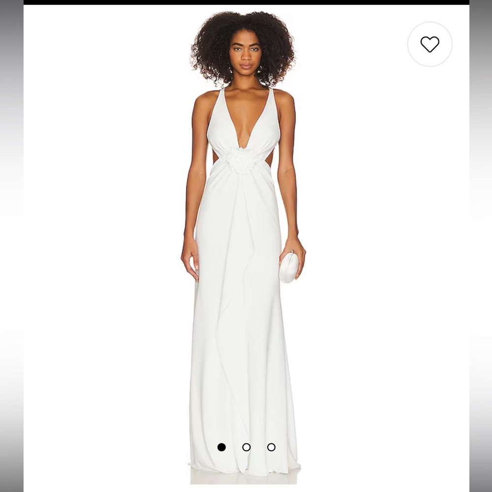 NWT RONNY KOBO RAVENNA DRESS IN WHITE SIZE S NEVER WORN